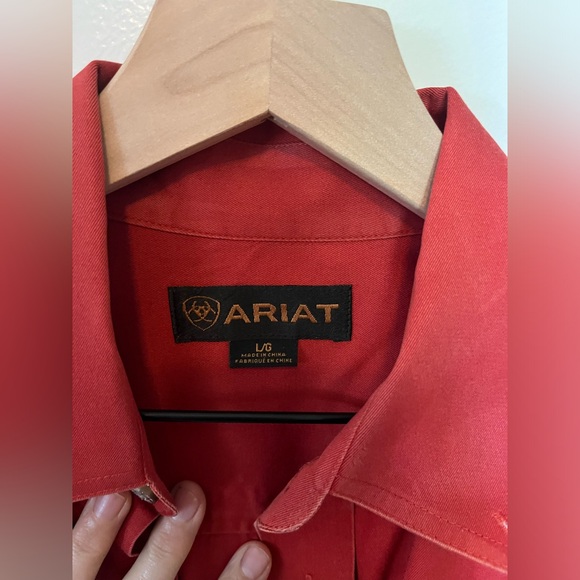 Ariat Button Down Shirt Large - Picture 3 of 7